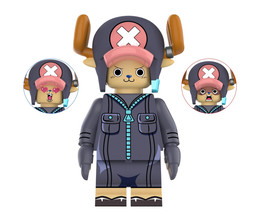 Minifigure Tony Tony Chopper Grey One Piece Cartoon Tv Show Anime Custome - $7.94