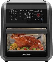CHEFMAN ExacTemp 12 Quart 5-in-1 Air Fryer - Black (Open Box) - $76.49