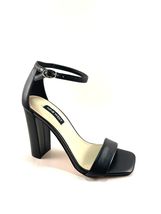 Nine West Marrie Leather High Block Heel Dress Sandal Choose Sz/Color - £60.10 GBP