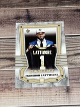 Marshon Lattimore 2017 Panini Rookie Card  #168 New Orleans Saints - £1.18 GBP