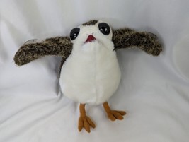 Disney Star Wars Porg Bird Plush Suction Cup Car Window Cling 8 Inch Stuffed - £6.69 GBP