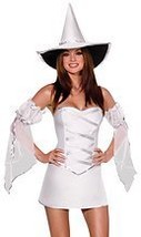 Dreamgirl Women&#39;s Reversible Witch Costume, Black/White, Medium - £46.54 GBP
