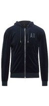 Armani Exchange Men’s Midnight Blue Cotton  Hoodie Shirt Sweater Size 2XL - £101.69 GBP