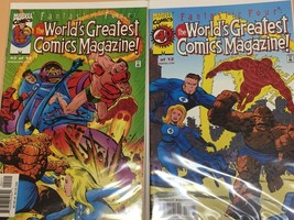 Fantastic Four: World&#39;s Greatest Comics Magazine #1,2  Stan Lee Jack Kirby - $3.00