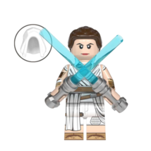 GOGOGIFT Star Wars Rey (The Rise of Skywalker) WM887 Minifigures Custom Toy - £3.31 GBP
