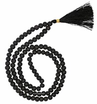 Originale und natürliche schwarze Karungali-Malai-Gebetsperle, 108 Perle... - $19.62