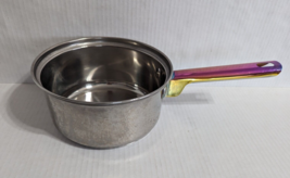 2 Qt Sauce Pan Stainless Steel Made in India No Lid - $14.48