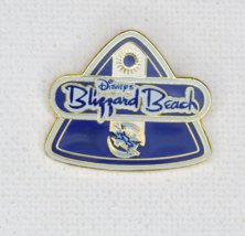 Disney 2001 Walt Disney World Blizzard Beach Blue Triangle Pin#4179 - £7.06 GBP