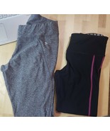 Lot of 2 Womens Size Small/2 Workout Leggings Danskin/Pro Compression Gr... - $12.18 CAD