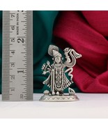 BIS HALLMARKED 925 Silver Antique Shrinathji Idol - pure silver gift items - $4,788.91 MXN