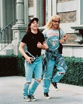 Wayne&#39;s World Color Dana Carvey Mike Myers 8x10 HD Aluminum Wall Art - £31.96 GBP