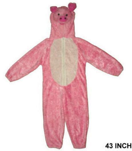 TODDLER KID PIG SUIT child halloween kids COSTUME pigs animal dress up farm SALE