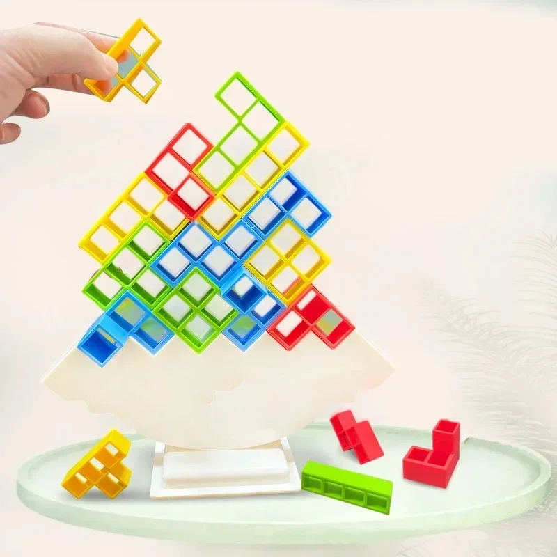 Game Stacking Block Toys Balance Puzzle Board Game Toy Assembly Intelligency - £9.25 GBP+