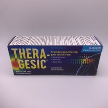 (1) Thera-Gesic Max Strength EXP 08/2026 Dual-Action Pain Relieving Crem... - $67.97