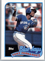 1989 Topps 170 Tony Fernandez  Toronto Blue Jays - £0.77 GBP