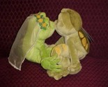 Kissing Princess Tiana and Prince Naveen Plush Toy With Tags From Disney... - $98.99