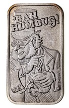 1984 Bah Humbug Por California Corona Casa de Moneda .999 Plata Fina 1G ... - £64.72 GBP