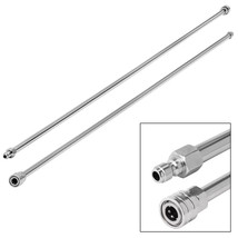 2pk Pressure Washer Wand Extension 60&quot; Long Stainless 1/4&quot; Quick Connect... - £25.25 GBP