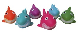 (12) Aasha&#39;s Fun Lil Sharky Water Squirting Bath Tub Toys ~ Fine Motor ~ Sensory - £11.13 GBP