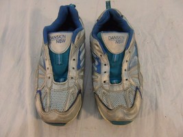 Adult Danskin Now Light Blue Silver Running Shoes Women&#39;s sz4 Laces NM32815 - £12.02 GBP