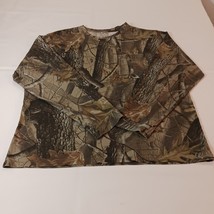 Outfitters Ridge Men’s Long Sleeve Pocket Tee Camo Shirt Camouflage Hunt... - $18.80