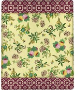 Field Day Flowers Throw Blanket By Terri Conrad Designs 50x60 inches Mad... - €15,18 EUR