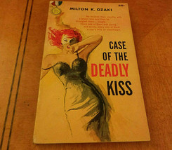 Case of the Deadly Kiss by Milton Ozaki Gold Medal # 715 1st print Nov 1957 VG+ - £17.53 GBP
