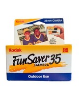 Vintage Kodak Fun Saver 35mm Outdoor Use Camera 24 Exposures New Exp. 8/94 - £14.66 GBP