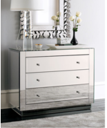 Horchow Stunning Chest Mirrored Dresser, Bedroom/Hall $2,300 - £1,258.27 GBP
