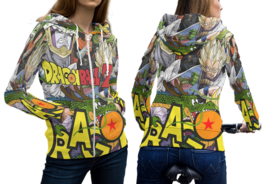 Dragon Ball Z 3D Print Hoodies Zipper Hot Sale Long Sleeve  Hoodie Sweatshirt - £39.16 GBP