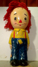 Vintage 14&quot; Tall Raggedy Andy Ceramic Bank Made In Japan &quot;A Price Import&quot; w/Plug - £20.29 GBP