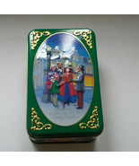 Christmas time  in chocolate town hershey collectible vintage tin container - $33.78 CAD