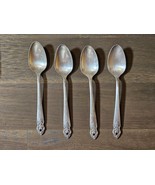 4 Teaspoon Spoon Distinction 1951 Oneida Silverplate Prestige Silver Plate  - £7.75 GBP
