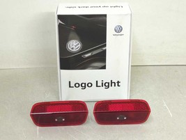 New OEM Genuine VW Logo LED Puddle Light Set 000-052-120-B 000-052-120-F... - £86.74 GBP