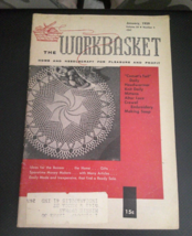 Vintage The Workbasket Magazine - Home And Needlecraft - January 1959 Vol 24 #4 - £6.32 GBP