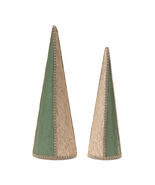 Woven Bamboo Cone Pine Tree (Set of 2) - 708774 - $1,412.53 MXN