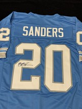 Barry Sanders Signed Detroit Lions Football Jersey COA - $273.03 CAD