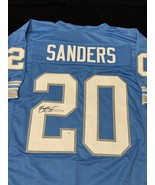 Barry Sanders Signed Detroit Lions Football Jersey COA - $273.03 CAD