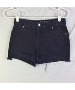 Girls Cat &amp; Jack Jean Shorts Size L 10-12 Ultimate Stretch Adjustable Waist - £5.17 GBP