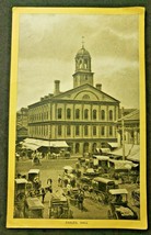 Antique Singer Sewing Co. Trade Card  'Boston - Fanueil Hall ' ( B-1) - $14.99