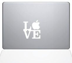 Love Apple Vinyl Decal Sticker Custom Laptop Notebook Gift mac Book Skin... - $109.18 MXN