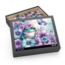 Personalised/Non-Personalised Puzzle, Frog, awd-413, (120, 252, 500-Piece) - £19.87 GBP+