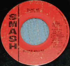 Roger Miller on Smash Records / 45 Rpm / Dang Me / Got 2 Again - $5.89