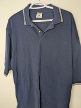 Classic Columbia Men&#39;s Polo Shirt - Navy Blue, 100% Cotton - $88.58 MXN