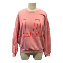 Wild Fable Sweater Sweatshirt Pink Crewneck LA Size Medium - $8.79