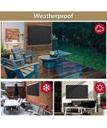 600D Weatherproof Outdoor TV Cover Fitted Protector Waterproof Televisio... - $49.37 CAD+