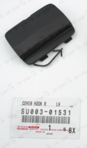 GENUINE TOYOTA SCION 13-16 FR-S 86 LEFT REAR BUMPER TOW EYE CAP SU003-01531 - $15.21