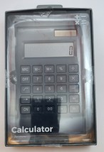 Large Black Solar Calculator - 12 -digit display - Vivitar - £8.80 GBP