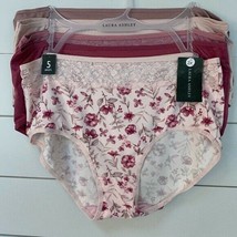 Laura Ashley Lace Top Everyday Briefs Panties 2X - £25.35 GBP