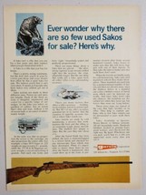 1975 Print Ad Garcia Sako Bolt Action Rifles Made in Teaneck,New Jersey - $13.24